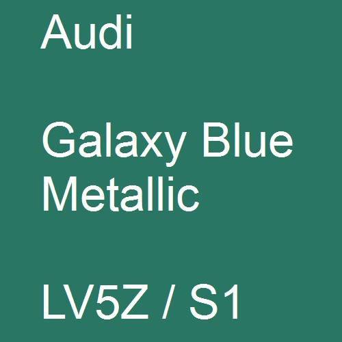 Audi, Galaxy Blue Metallic, LV5Z / S1.